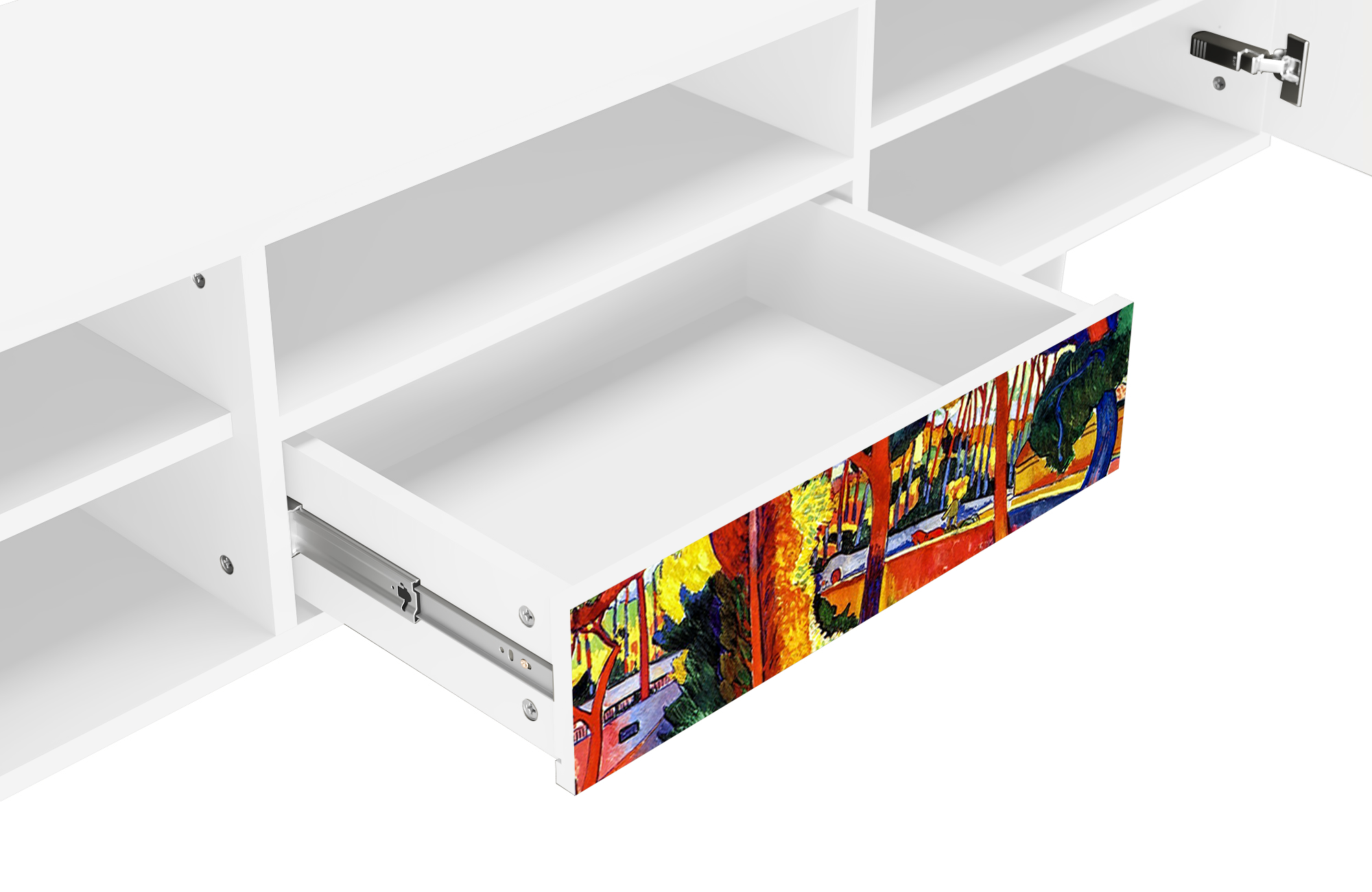 Sideboard – STORYZ – T6 The Turning Road – White Sideboard - STORYZ - T6 The Turning Road - White