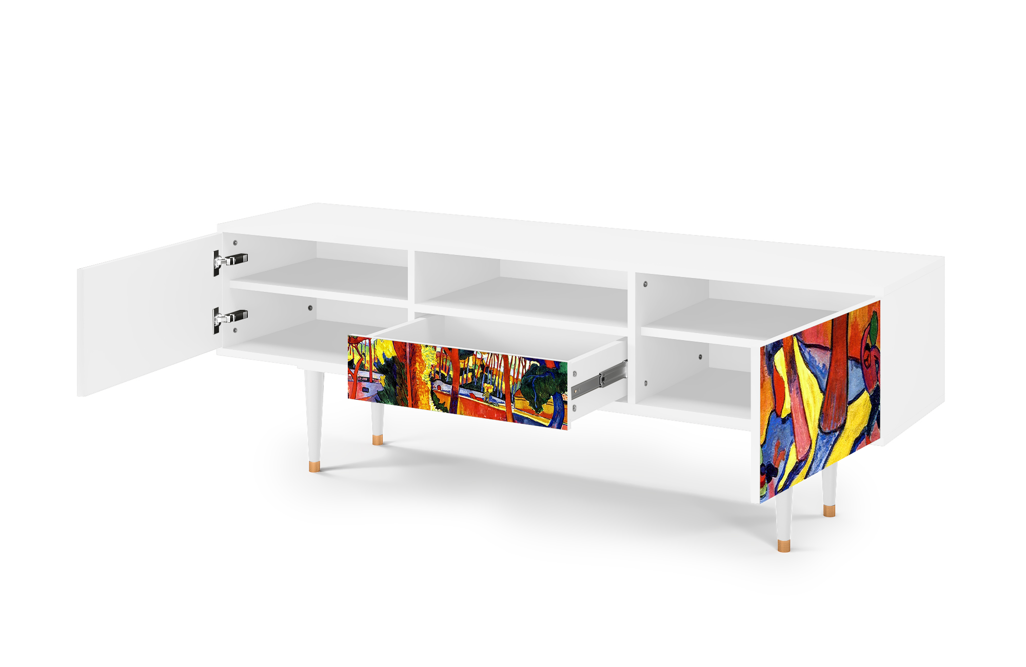 Sideboard – STORYZ – T6 The Turning Road – White Sideboard - STORYZ - T6 The Turning Road - White