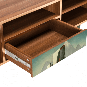 Sideboard - STORYZ - T6 The Cubist Paintings  - Walnut