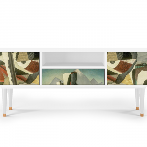 Sideboard - STORYZ - T6 The Cubist Paintings  - White