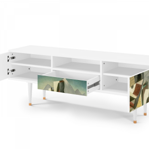 Sideboard - STORYZ - T6 The Cubist Paintings  - White