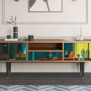 Sideboard - STORYZ - T6 Nighthawks by Hopper - Walnut