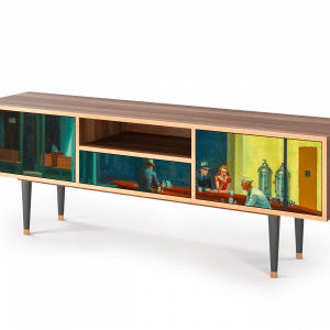 Sideboard - STORYZ - T6 Nighthawks by Hopper - Walnut