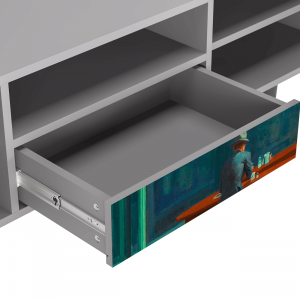 Sideboard - STORYZ - T6 Nighthawks by Hopper - Grey