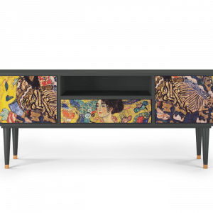Sideboard - STORYZ - T6 Lady with Fan by Klimt - Antracite