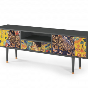 Sideboard - STORYZ - T6 Lady with Fan by Klimt - Antracite