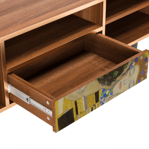 Sideboard - STORYZ - T6 The Kiss by Klimt  - Walnut