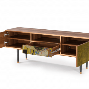 Sideboard - STORYZ - T6 The Kiss by Klimt  - Walnut