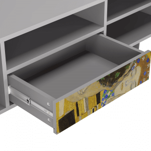 Sideboard - STORYZ - T6 The Kiss by Klimt  - Grey