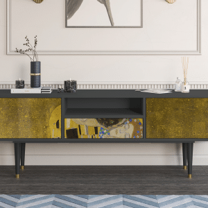 Sideboard - STORYZ - T6 The Kiss by Klimt  - Antracite
