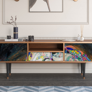 Sideboard - STORYZ - T6 The Maiden by Klimt - Walnut