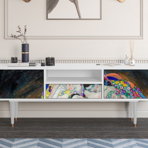 Sideboard - STORYZ - T6 The Maiden by Klimt - White