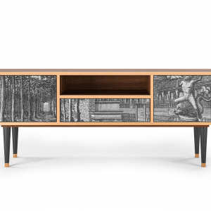 Sideboard - STORYZ - T6 View of the Piazza - Walnut
