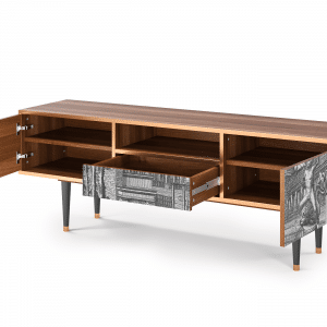 Sideboard - STORYZ - T6 View of the Piazza - Walnut