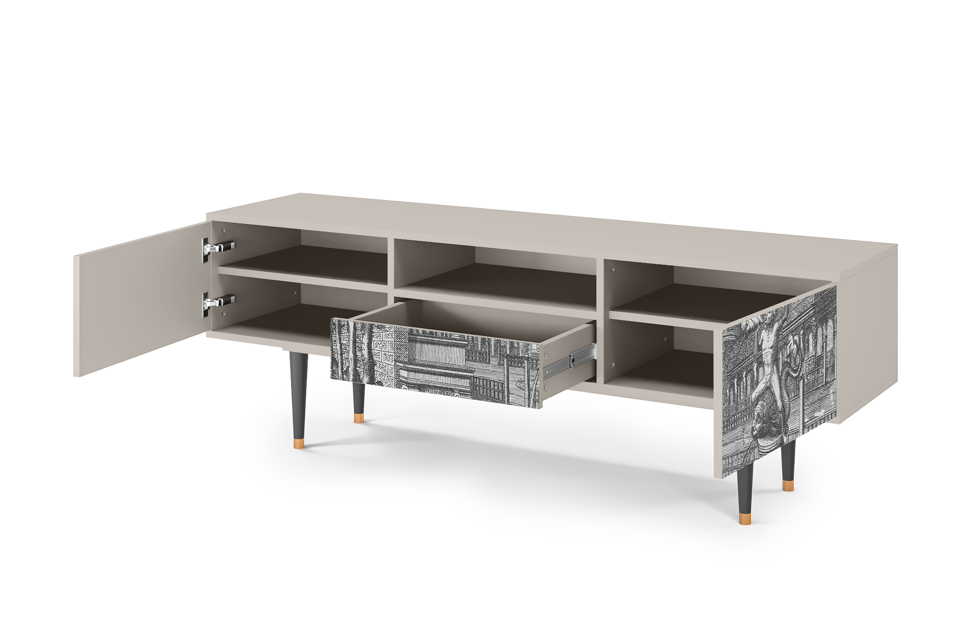 Sideboard – STORYZ – T6 View of the Piazza – Sand Sideboard - STORYZ - T6 View of the Piazza - Sand