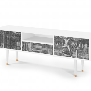 Sideboard - STORYZ - T6 View of the Piazza - White