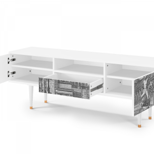 Sideboard - STORYZ - T6 View of the Piazza - White