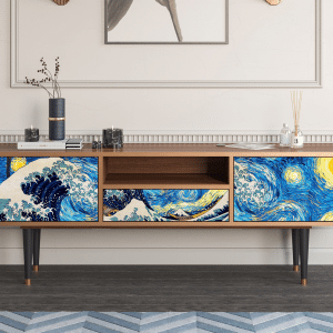 Sideboard - STORYZ - T6 Great Wave - Walnut