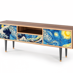 Sideboard - STORYZ - T6 Great Wave - Walnut
