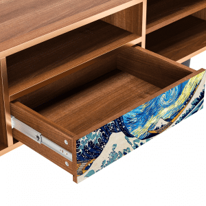 Sideboard - STORYZ - T6 Great Wave - Walnut