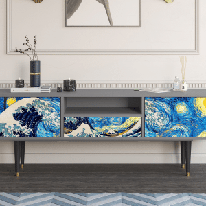 Sideboard - STORYZ - T6 Great Wave - Grey