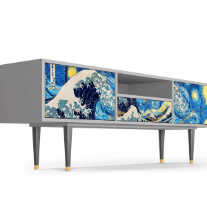 Sideboard - STORYZ - T6 Great Wave - Grey