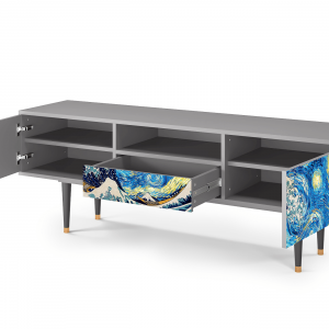Sideboard - STORYZ - T6 Great Wave - Grey