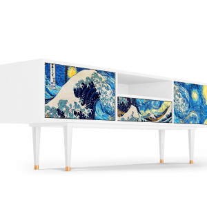 Sideboard - STORYZ - T6 Great Wave - White