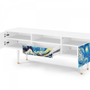 Sideboard - STORYZ - T6 Great Wave - White