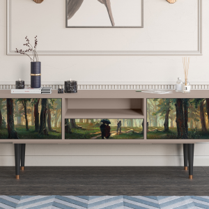 Sideboard - STORYZ - T6  Rain in the Oak Forest - Latte