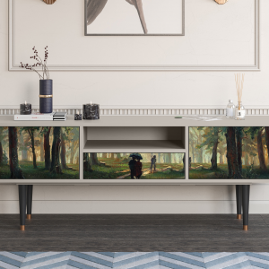 Sideboard - STORYZ - T6  Rain in the Oak Forest - Sand