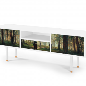 Sideboard - STORYZ - T6  Rain in the Oak Forest - White