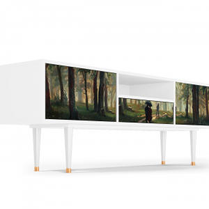Sideboard - STORYZ - T6  Rain in the Oak Forest - White