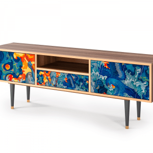 Sideboard - STORYZ - T6 The Girl - James Jean - Walnut