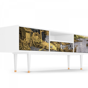Sideboard - STORYZ - T6 Mill along a River - White