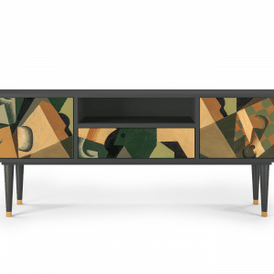 Sideboard - STORYZ - T6 Glass and Checkerboard - Antracite