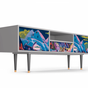 Sideboard - STORYZ - T6 Davos Winter - Grey
