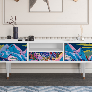 Sideboard - STORYZ - T6 Davos Winter - White