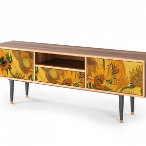 Sideboard - STORYZ - T6 Sunflowers - Walnut
