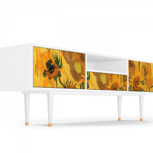 Sideboard - STORYZ - T6 Sunflowers - White