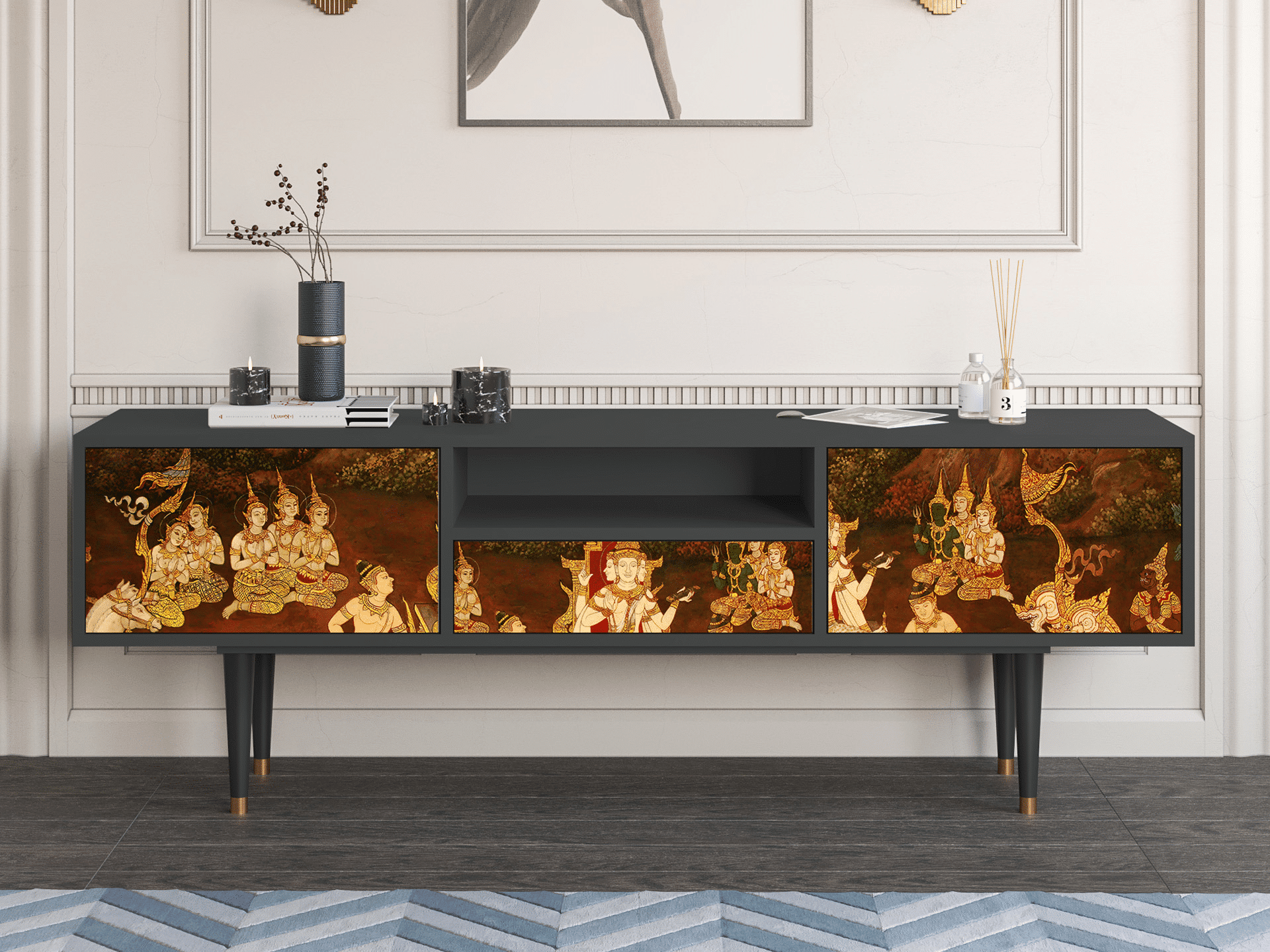 Sideboard - STORYZ - T6 Malyavan - Antracite Sideboard - STORYZ - T6 Malyavan - Antracite