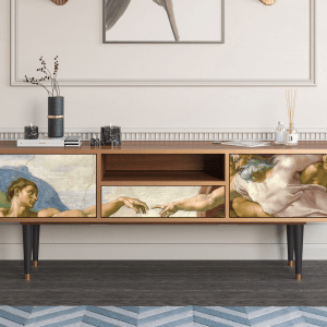 Sideboard - STORYZ - T6 The Creation of Adam - Walnut
