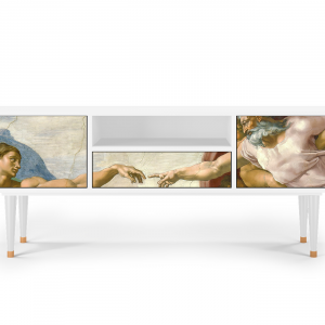 Sideboard - STORYZ - T6 The Creation of Adam - White