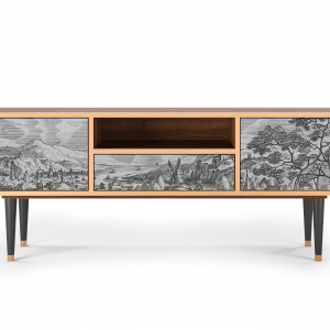 Sideboard - STORYZ - T6 Bird Dropping - Walnut