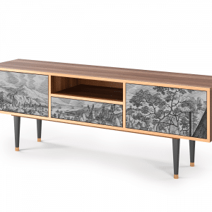 Sideboard - STORYZ - T6 Bird Dropping - Walnut