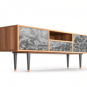 Sideboard - STORYZ - T6 Bird Dropping - Walnut