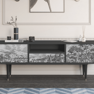 Sideboard - STORYZ - T6 Bird Dropping - Antracite