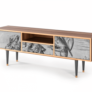 Sideboard - STORYZ - T6 Blau Schuyte - Walnut