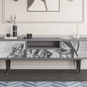 Sideboard - STORYZ - T6 Blau Schuyte - Grey