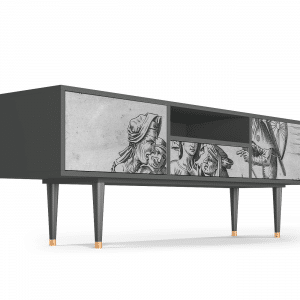 Sideboard - STORYZ - T6 Blau Schuyte - Antracite